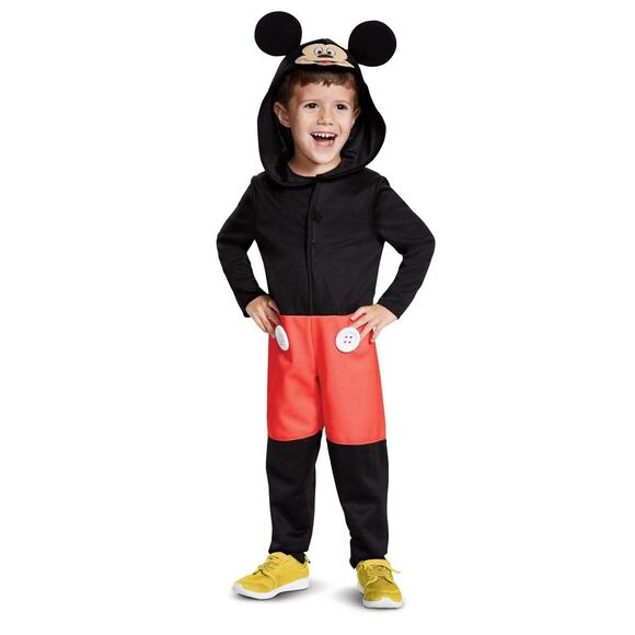 Disguise Disney Baby Mickey Mouse Infant Costume Red 6-12M Halloween New - Picture 16 of 16